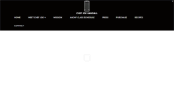 Desktop Screenshot of chefjoerandall.com